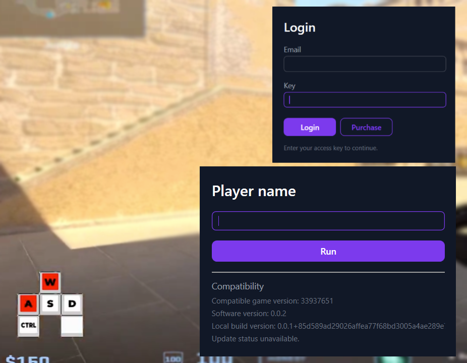 CS2 Keystrokes software 1 month subscription